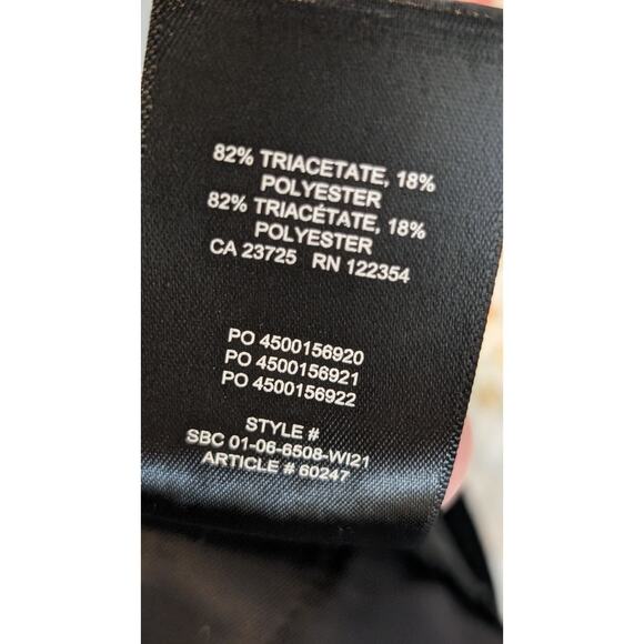 Babaton Conan NWT Black Boyfriend Cropped Ankle Length Dress Pant Womens Sz 16 - Picture 8 of 14